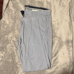Men's Gray Chino Pants